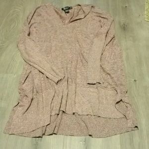 Pink and grey long sleeve